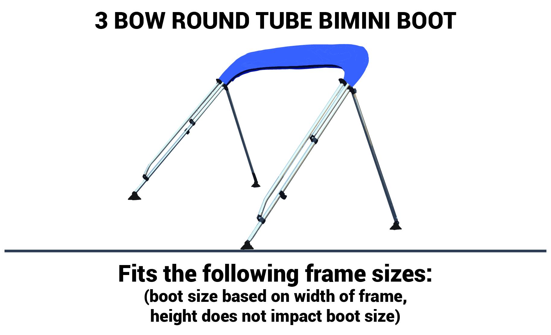 Bimini Top Size Chart