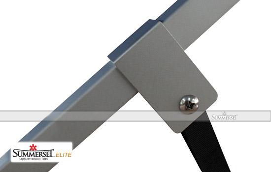 Heavy duty 1" square SuperTrude aluminum frames