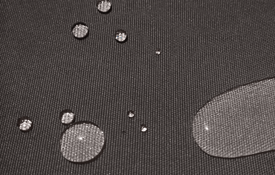 Waterproof genuine Sunbrella fabric for long life performance and vibrant colors