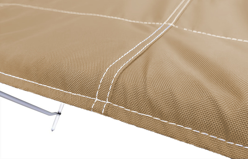 NBT Bimini Tops Seasons Bimini Stitching Heather Beige 800x514