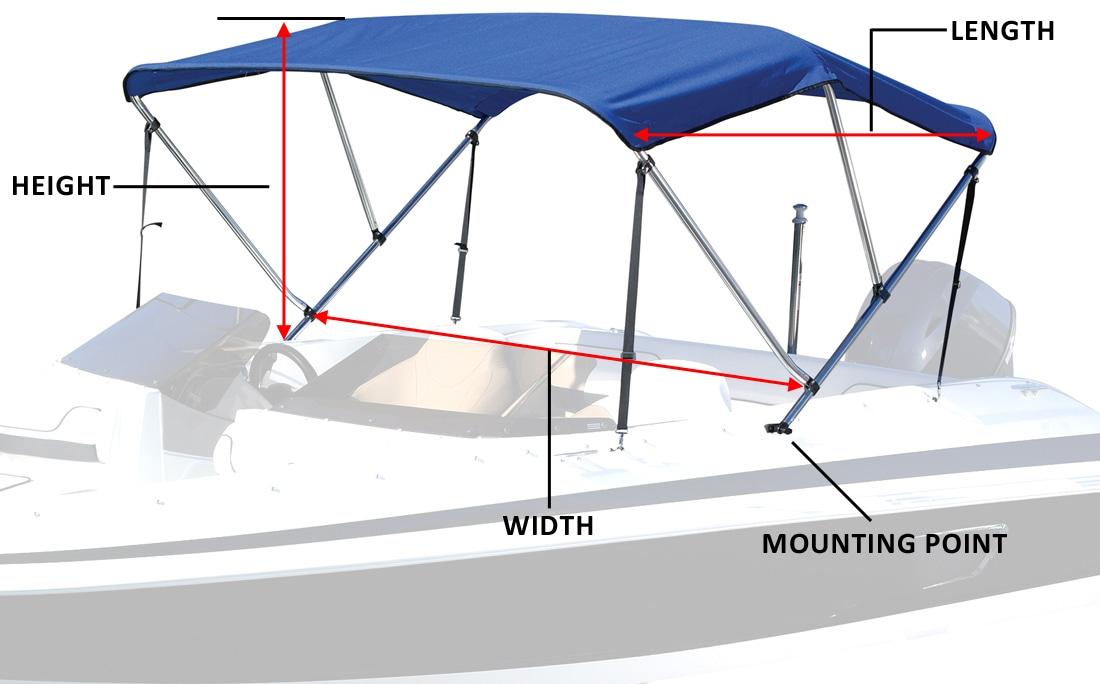 Boat Bimini Tops  National Bimini Tops